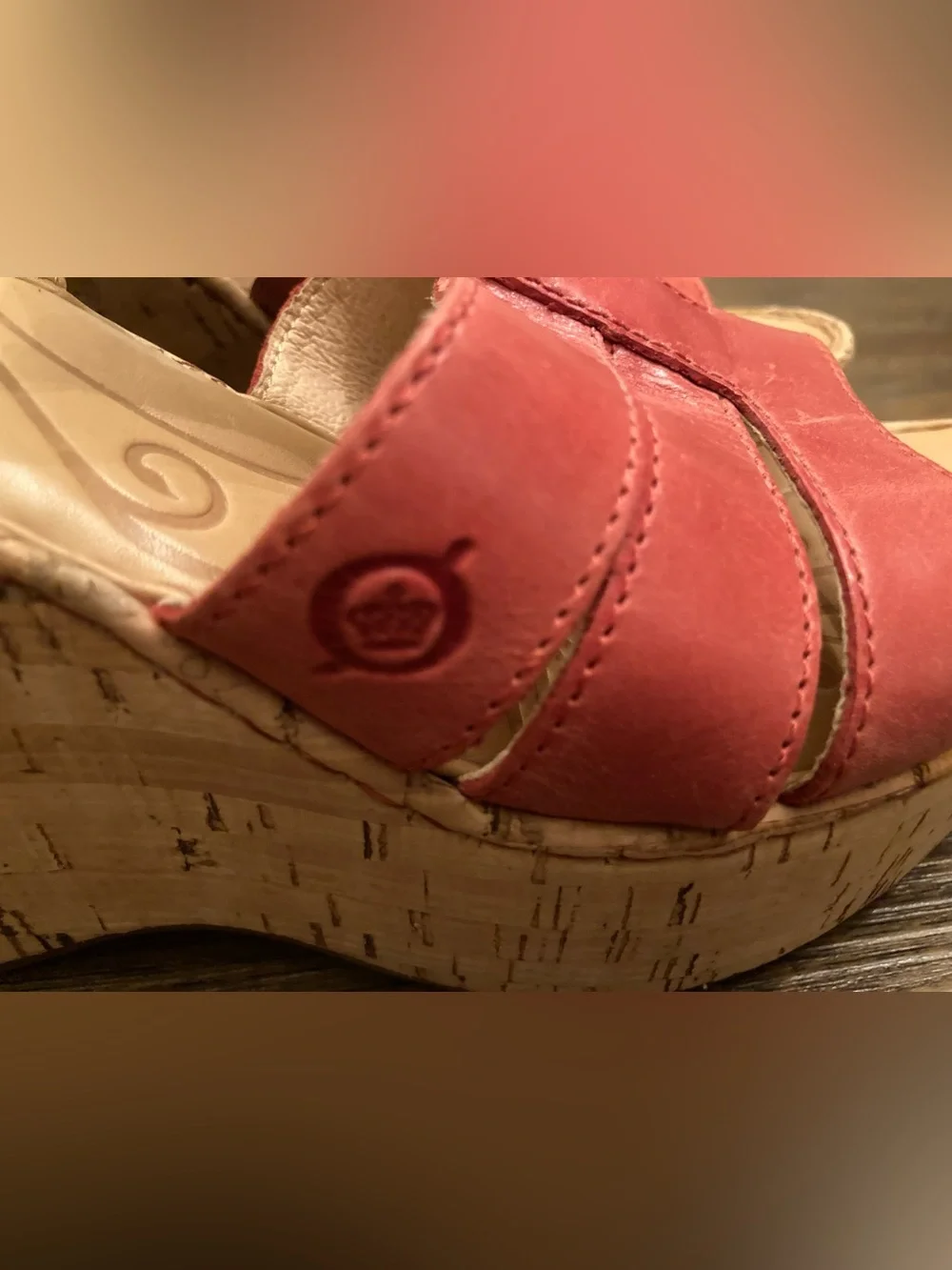 Born Women’s Nicolina Leather Wedge Sandals